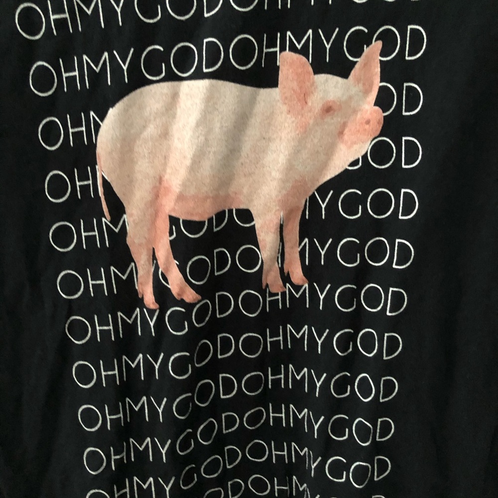 Shane Dawson oh my god pig shirt - Picture 2 of 3